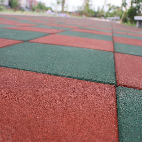 Rubber hotsell square tiles